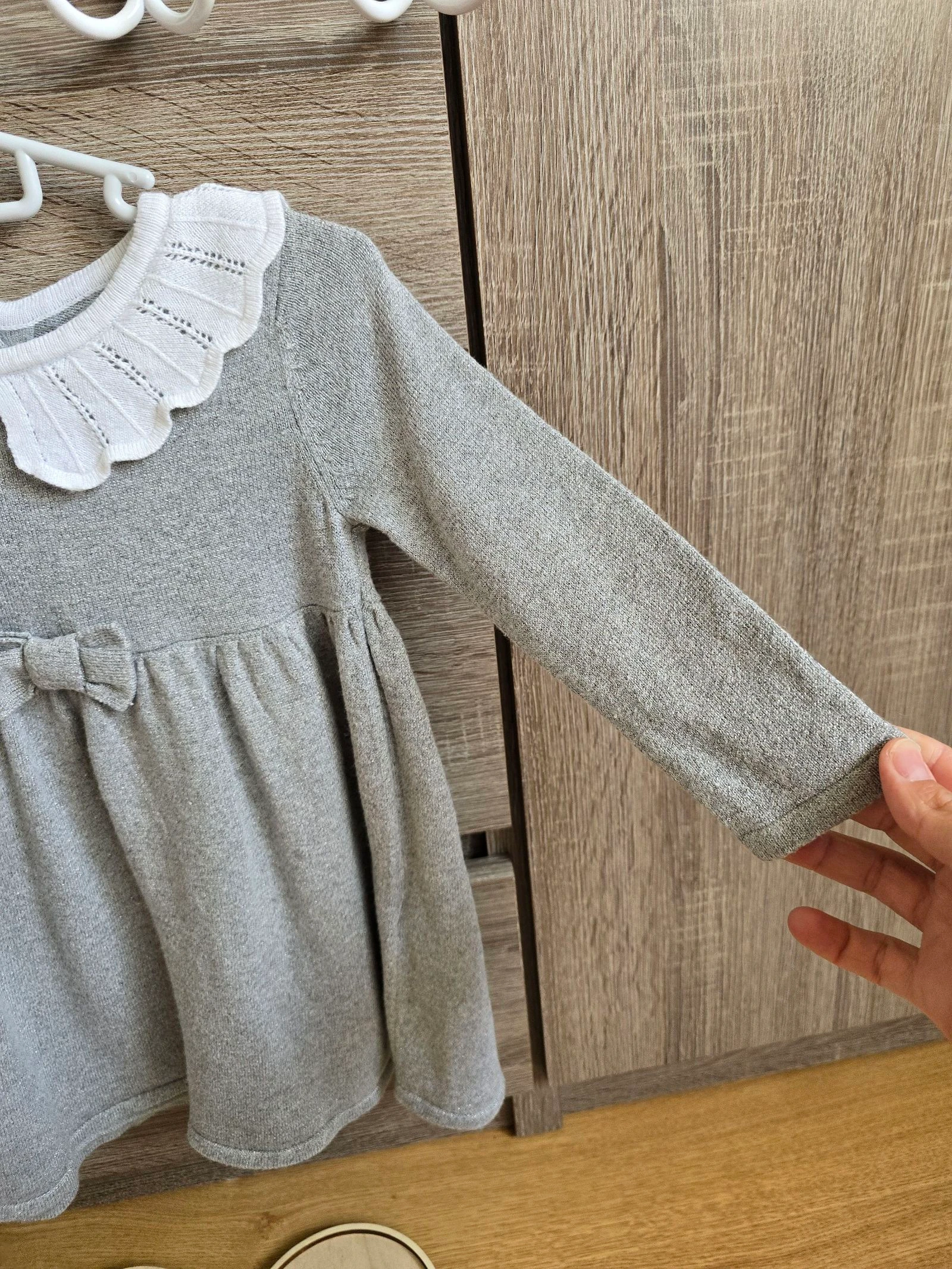 Roupa Bebê Feminina - Vestido cinza - Sergent Major - 18 meses 80 cm – photo 3